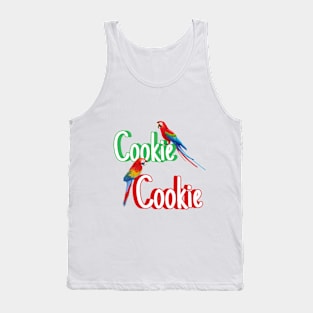 Cookie Parrot Tank Top